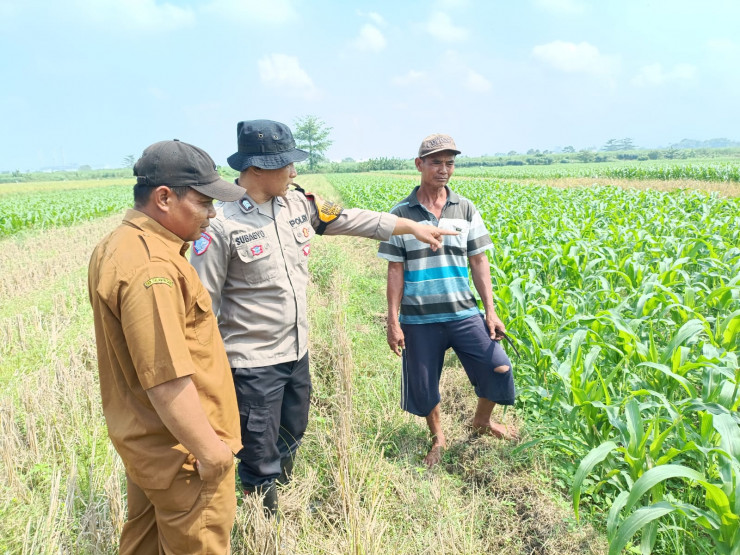 Polsek Balongbendo Dukung Ketahanan Pangan Bergizi di Desa Sumokembangsri